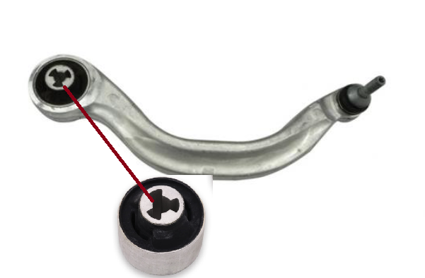 ქვედა მოხრილი ბერკეტი (გიტარა) - Model 3/Y რეზინა (ვტულკა)